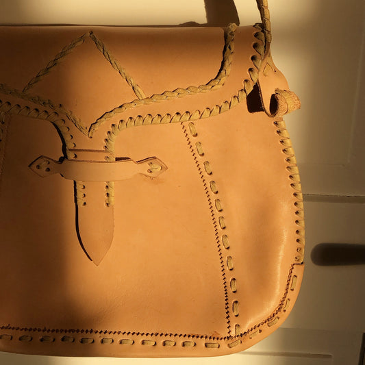 Handcrafted leather bag